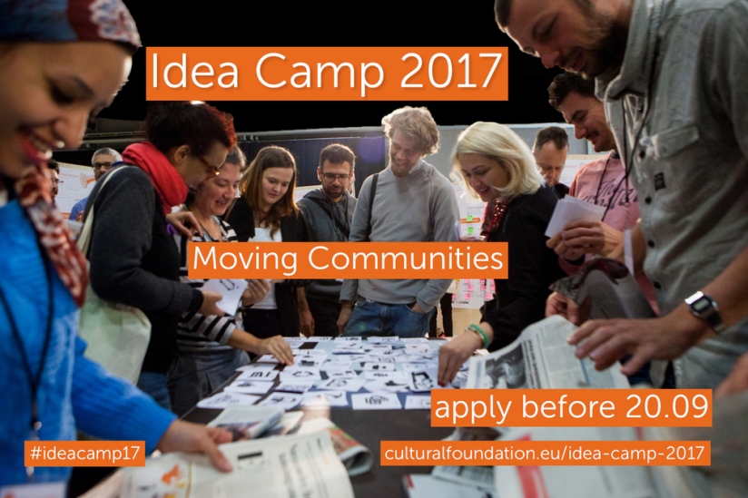 IdeaCamp17 call is open! Moving Communities!